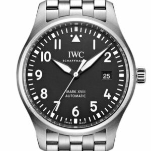 Iwc Pilot Automatic Black Dial 40Mm Mens Watch Iw327011