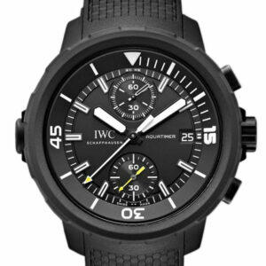 Iwc Aquatimer Chronograph Galapagos Islands 44Mm Mens Watch Iw379502 Black