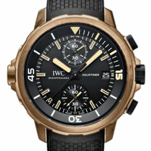 Iwc Aquatimer Chronograph Expedition Charles Darwin 44Mm Mens Watch Iw379503 Black