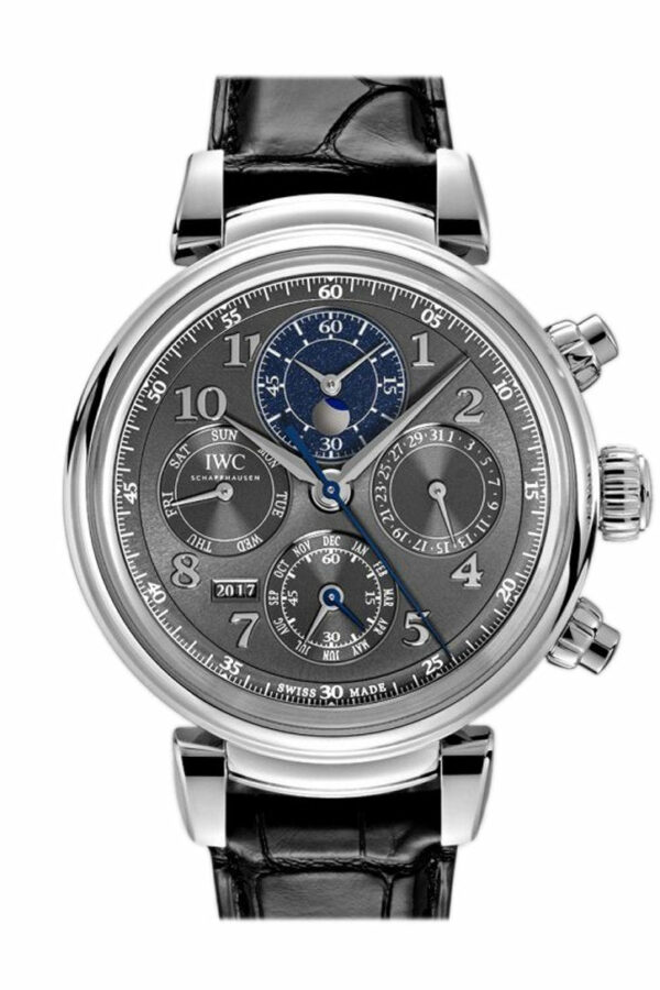 Iwc Da Vinci Slate Dial Automatic Perpetual Calendar 43Mm Mens Watch Iw392103