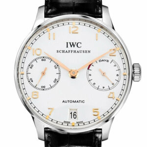 Iwc Portuguese Automatic 42.3Mm Mens Watch Iw500114 Silver