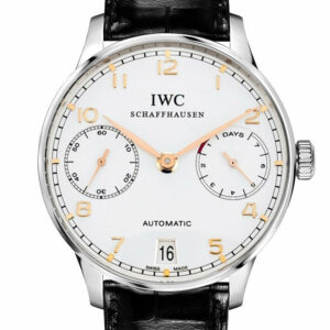 Iwc Portuguese Automatic 42.3Mm Mens Watch Iw500704 Silver