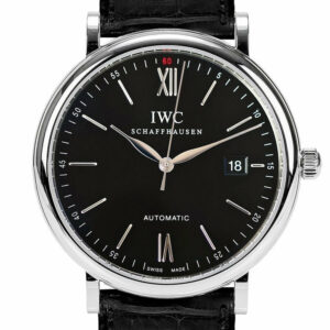 Iwc Portofino Black Automatic Iw356502 Watch