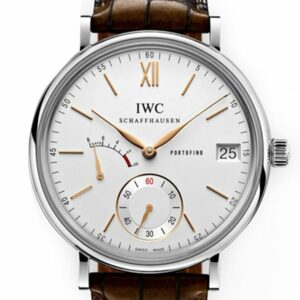 Iwc Portofino Hand Wound Eight Days Silver Dial Mens Watch Iw510103