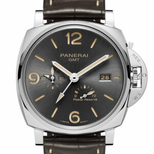 Panerai Luminor Due Gmt Anthracite Dial Automtic Mens Watch Pam00944