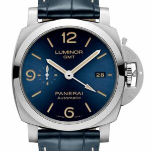 Panerai Luminor 1950 3 Days Gmt Automatic Acciaio Blue Pam01033 Watch