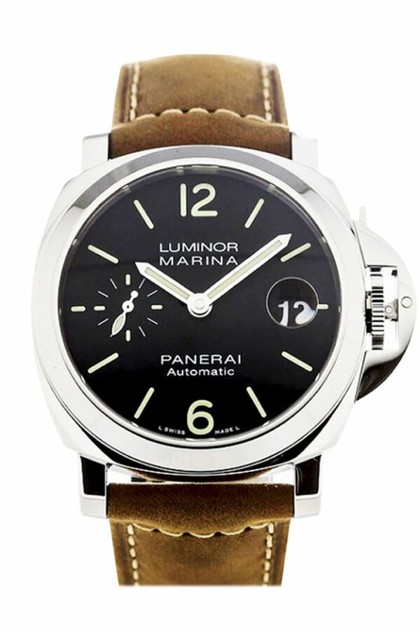 Panerai Luminor Marina Automatic Black Dial Mens Watch Pam01048