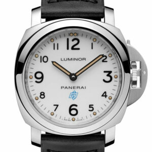 Panerai Luminor Base Logo Acciaio 44Mm White Dial Mens Watch Pam00630