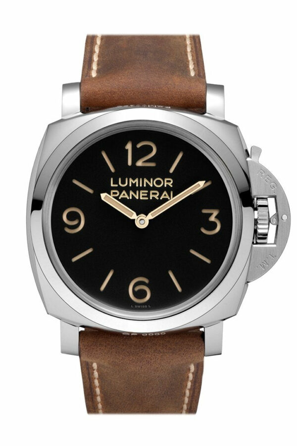 Panerai Luminor 1950 3 Days Acciaio 47Mm Black Dial Mens Watch Pam00372