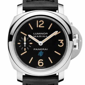 Panerai Luminor Marina Logo Acciaio 44Mm Black Dial Mens Watch Pam00631 / None