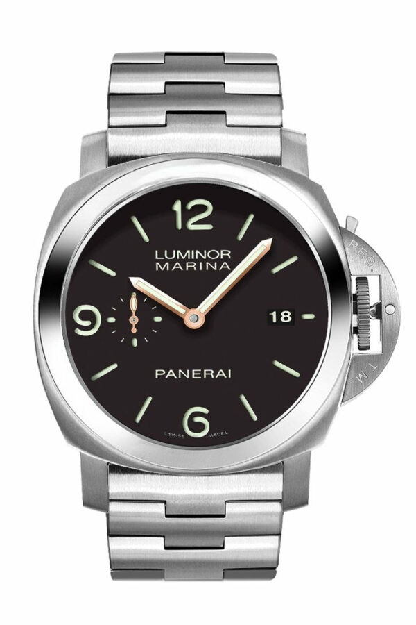 Panerai Luminor Marina Automatic 42Mm Black Mens Watch Pam00352