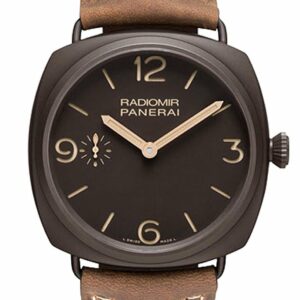 Panerai Radiomir Composite Brown Dial Leather 47Mm Mens Watch Pam00504