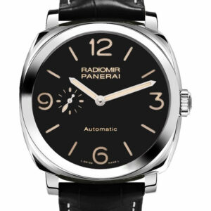 Panerai Radiomir 1940 Automatic Black Dial Leather 45Mm Mens Watch Pam00572