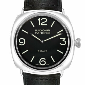 Panerai Radiomir Black Dial Leather 45Mm Mens Watch Pam00610