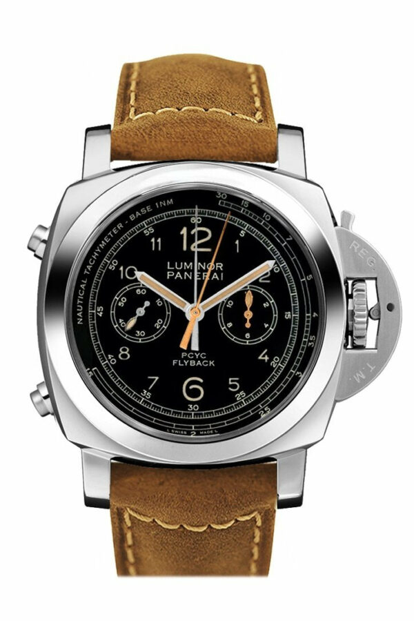 Panerai Luminor 1950 Automatic Flyback Chronograph 44Mm Mens Watch Pam00653 Black