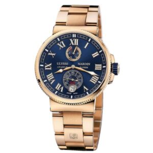 Ulysse Nardin, Marine Chronometer Manufacture 43mm Rose Gold Watch, Ref. # 1186-126-8M/43