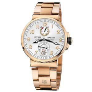 Ulysse Nardin, Marine Chronometer Manufacture 43mm Rose Gold Watch, Ref. # 1186-126-8M/61