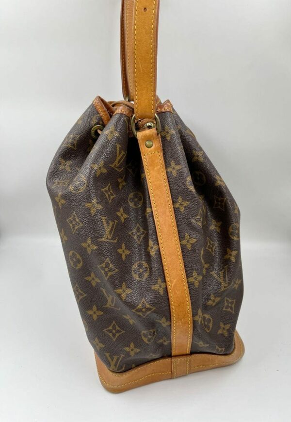 LV Noé Monogram Canvas Brown Bag 1998 - Image 7