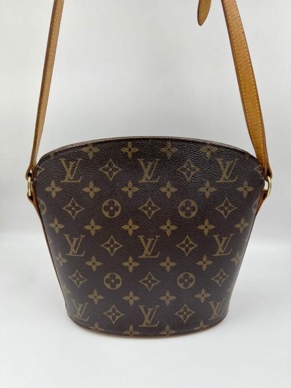 LV Monogram Drouot Shoulder Bag - Image 4