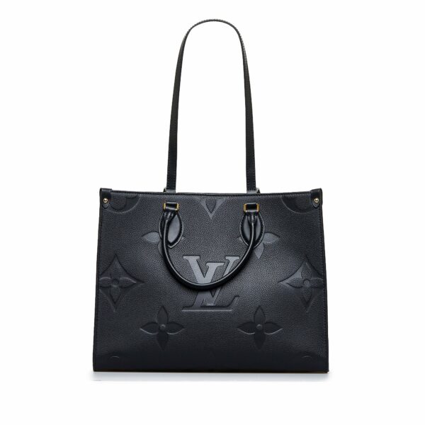 LV Onthego GM Black Monogram Empreinte