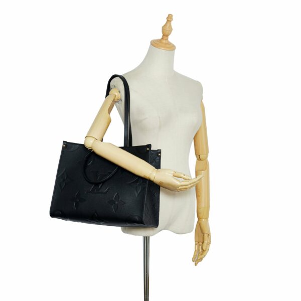 LV Onthego GM Black Monogram Empreinte - Image 5