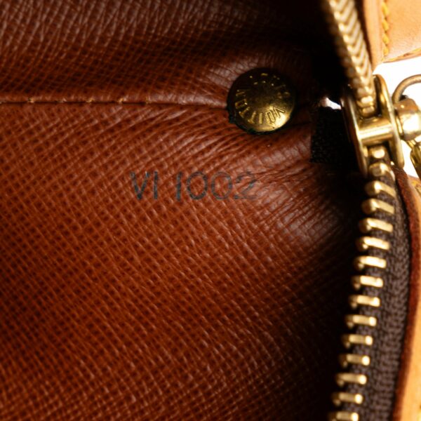 Brown LV Monogram Drouot Crossbody Bag - Image 7