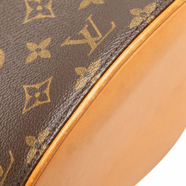 Brown LV Monogram Drouot Crossbody Bag - Image 8