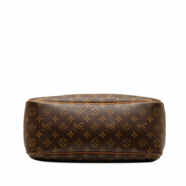 Brown LV Monogram Deauville Handbag - Image 4