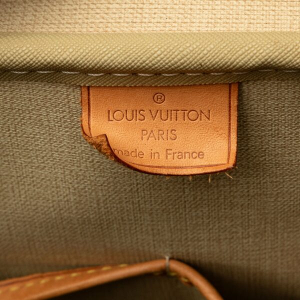 Brown LV Monogram Deauville Handbag - Image 6