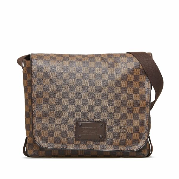 LV Brooklyn MM Damier Ebene Canvas