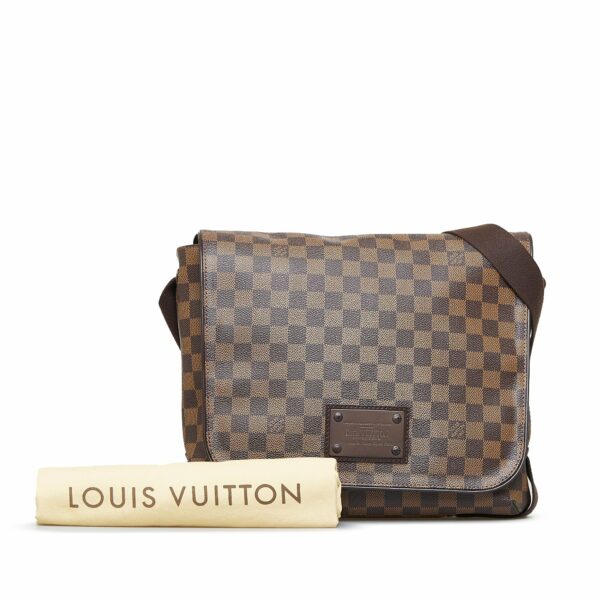 LV Brooklyn MM Damier Ebene Canvas - Image 9