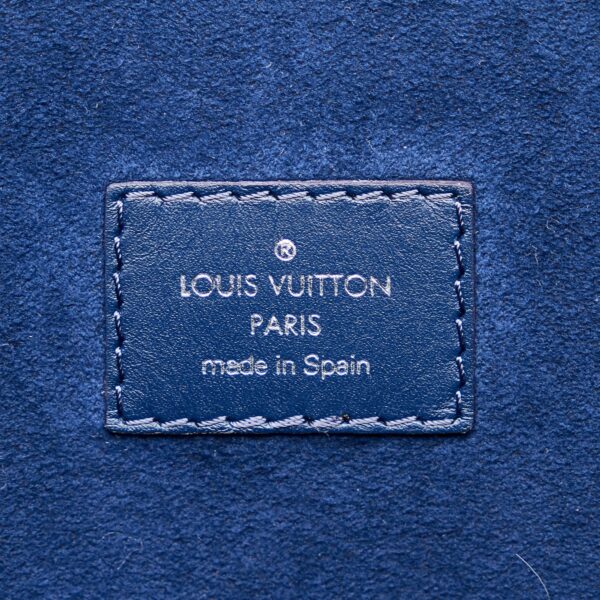 LV Neverfull MM Blue Epi - Image 6