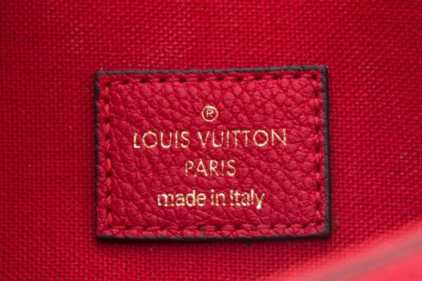 LV Red Monogram Felicie Pochette - Image 6