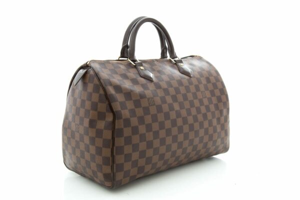 LV Brown Speedy NM 35 Damier Handbag - Image 2