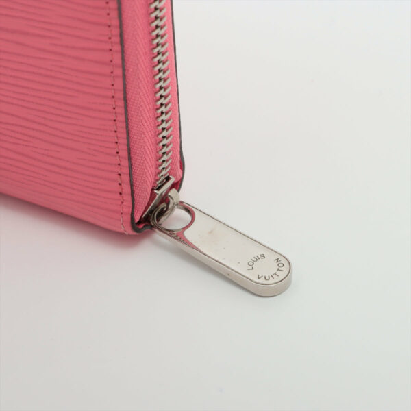 LV Epi Zippy Wallet Coral - Image 9