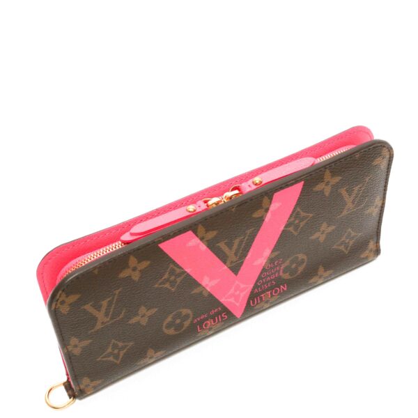 LV Insolite Wallet Monogram/Fuchsia - Image 4