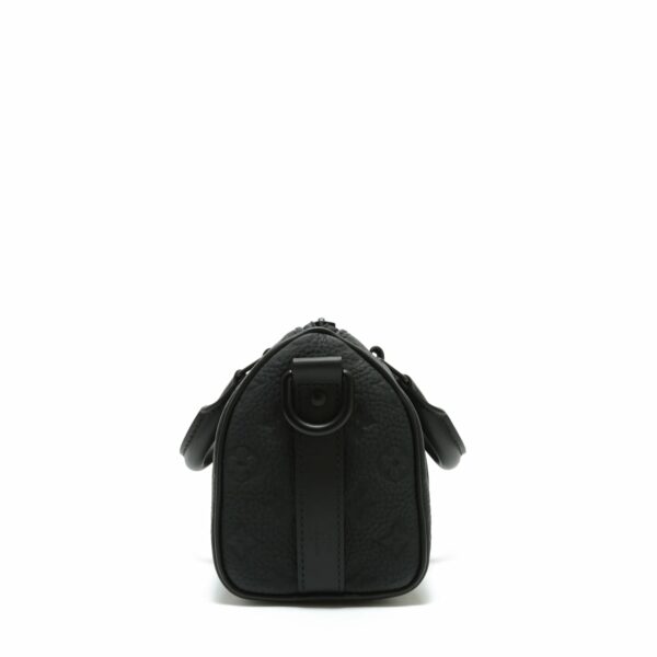 LV Keepall 25 Bandouliere Taurillon Black - Image 4