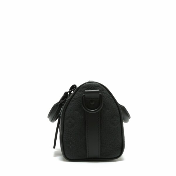 LV Keepall 25 Bandouliere Taurillon Black - Image 5