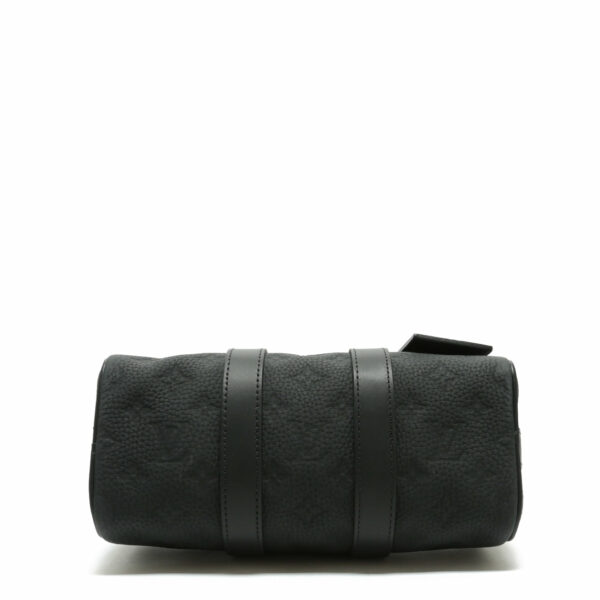 LV Keepall 25 Bandouliere Taurillon Black - Image 6