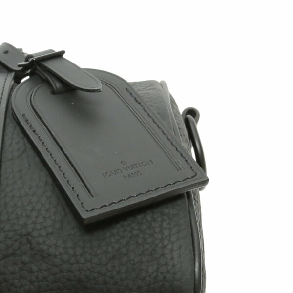 LV Keepall 25 Bandouliere Taurillon Black - Image 11