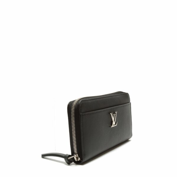 LV Lockme Zippy Wallet Black - Image 2