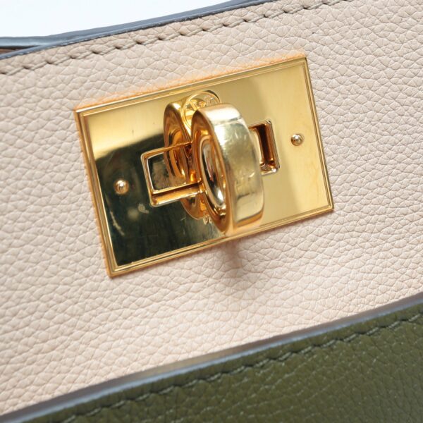 LV On My Side MM Laurel Green/Beige - Image 12