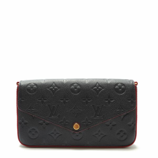 LV Felicie Pochette Navy Empreinte (3pc) - Image 15