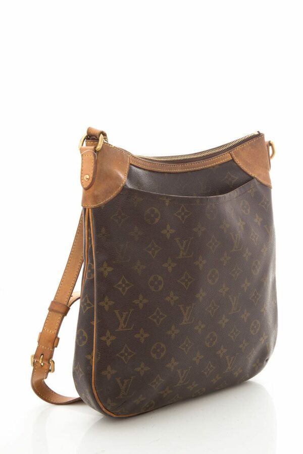 LV Brown Monogram Odeon Shoulder Bag - Image 2