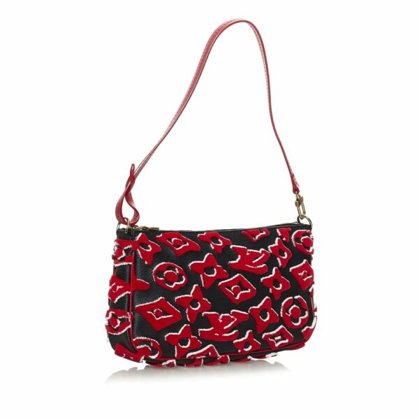 LV X Urs Fischer Pochette Accessoires Red Limited Edition - Image 2