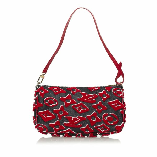 LV X Urs Fischer Pochette Accessoires Red Limited Edition - Image 3