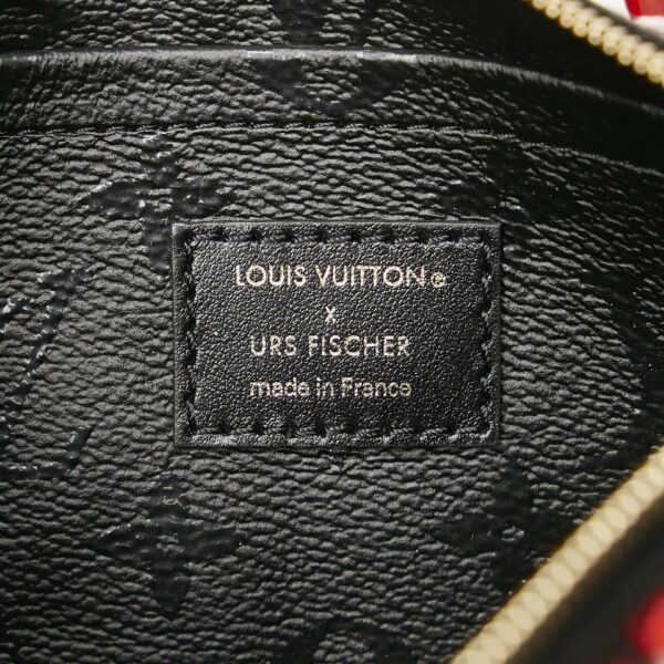 LV X Urs Fischer Pochette Accessoires Red Limited Edition - Image 6