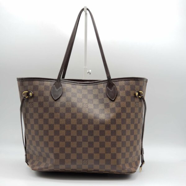 LV Neverfull MM Browns Damier Tote Bag