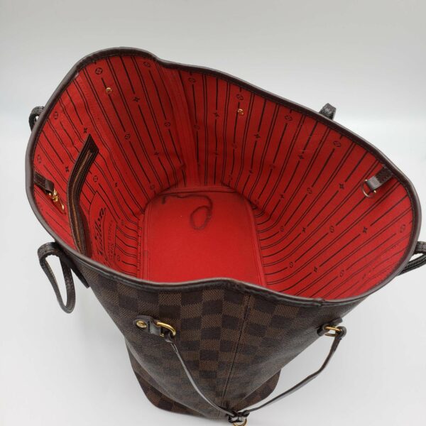 LV Neverfull MM Browns Damier Tote Bag - Image 14