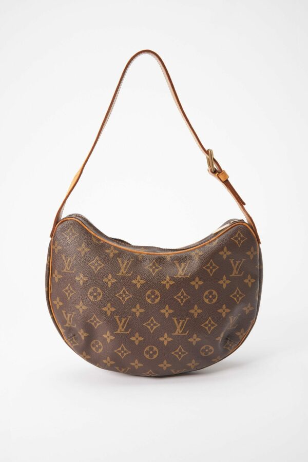 LV Croissant MM - LV Monogram Canvas - Image 7